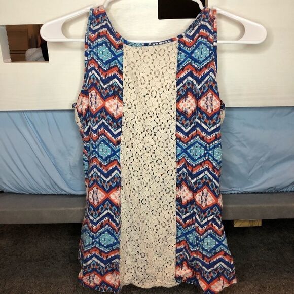 COLORFUL sleeveless top knit - Picture 3 of 6